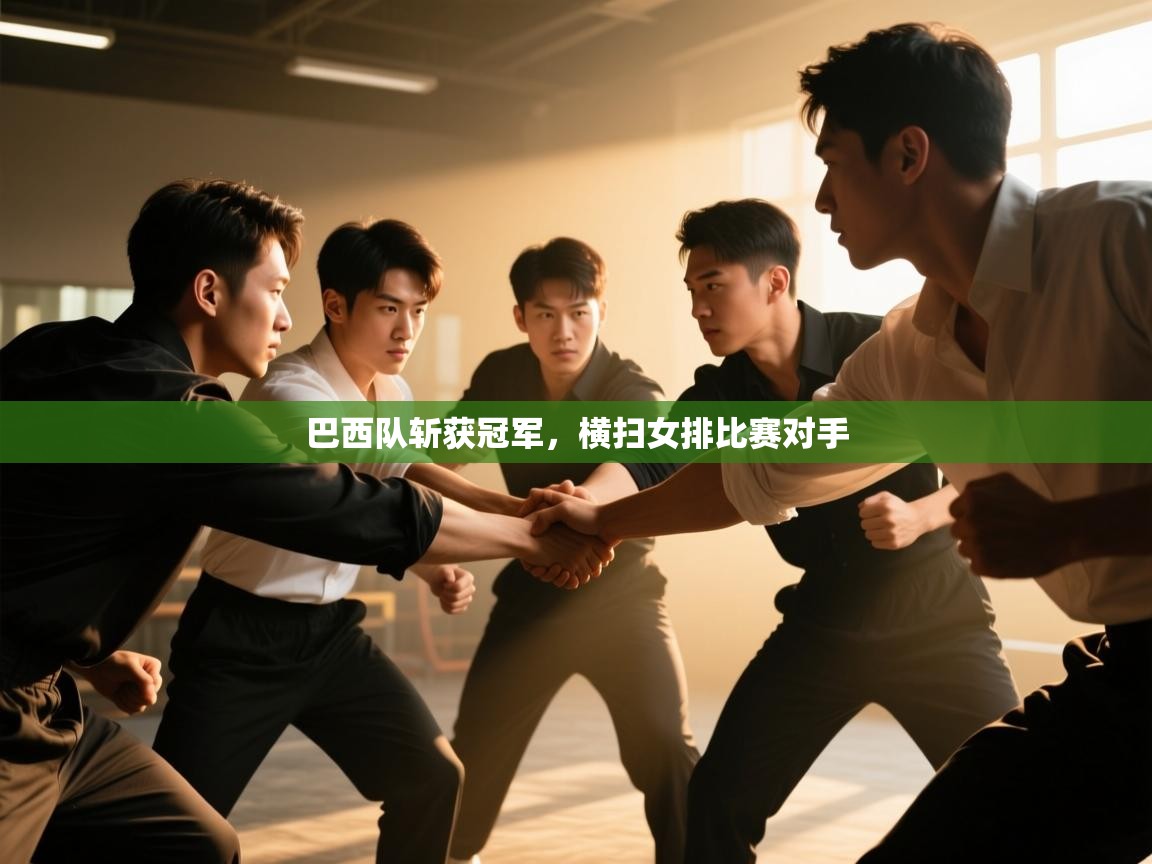 巴西队斩获冠军，横扫女排比赛对手  第1张