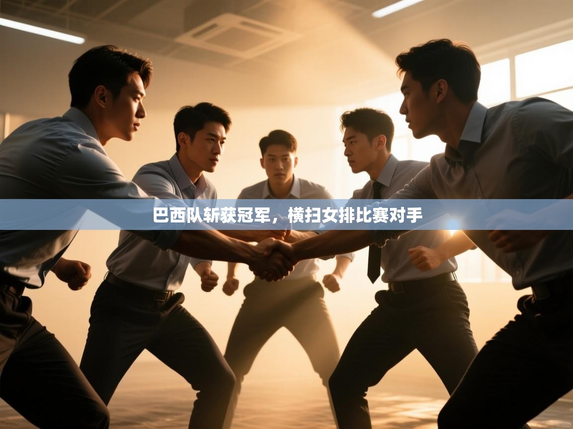 巴西队斩获冠军，横扫女排比赛对手  第2张